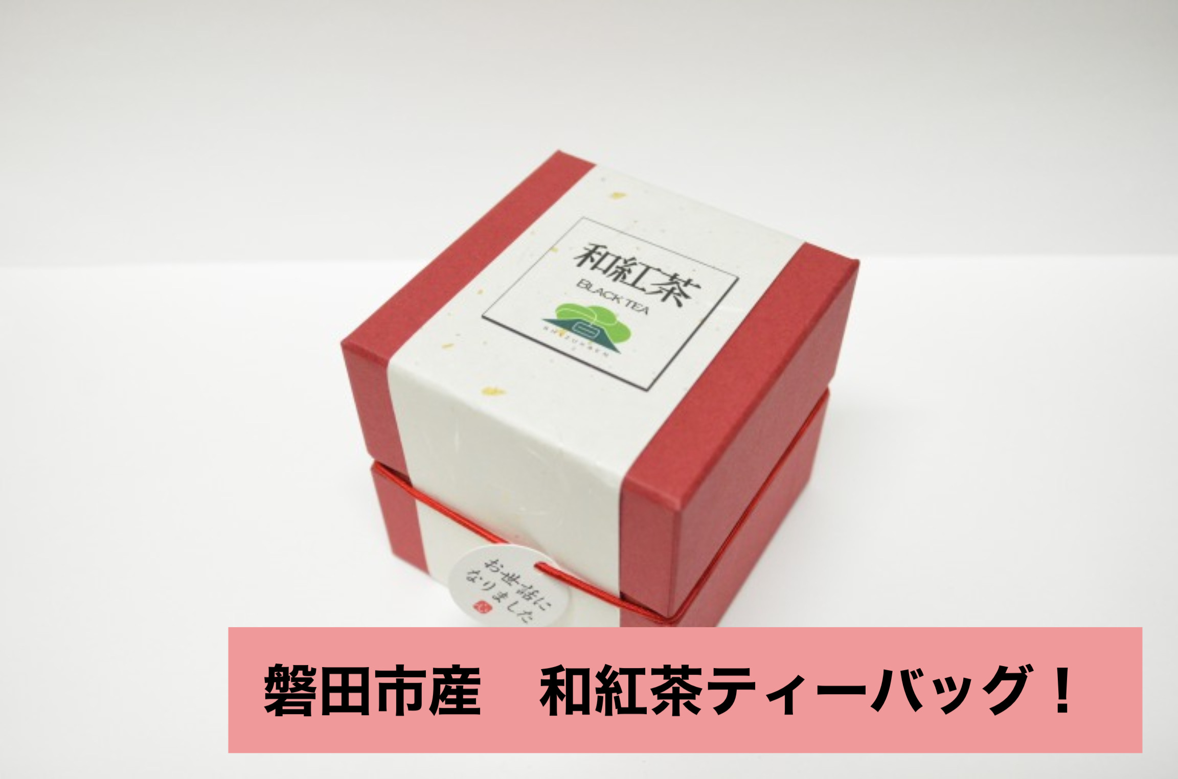 【転勤の挨拶品や結婚式のプチギフトに！】CUBE BOX 《和紅茶ﾃｨｰﾊﾞｯｸﾞ》