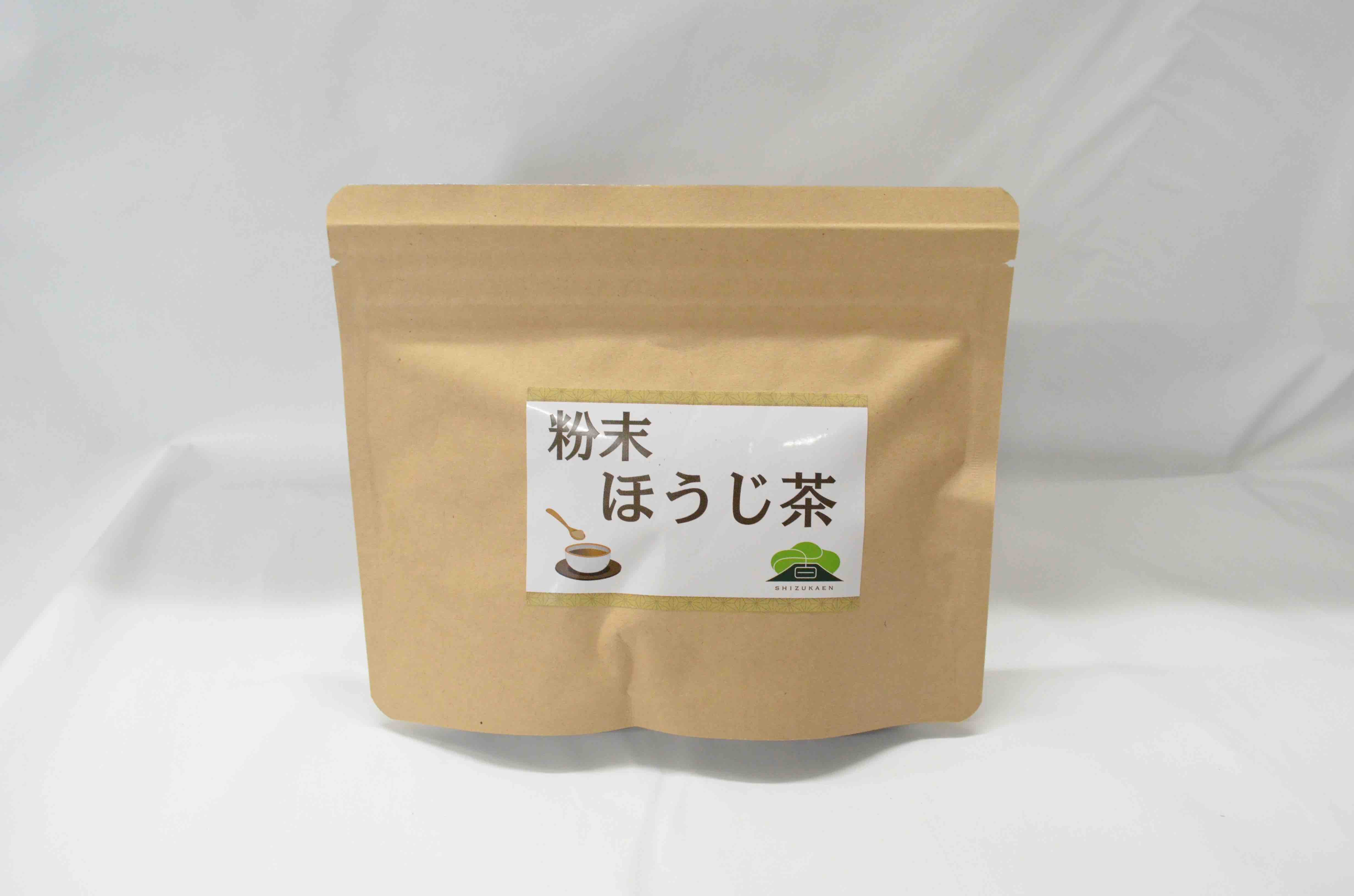 お茶屋さんのこだわりほうじ茶│粉末ほうじ茶 100g