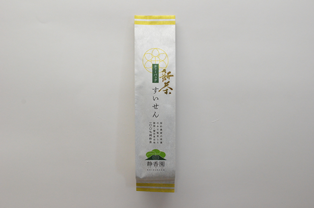 【2025年新茶】特別な贈り物・高級茶ならこれ！│贈答用人気No.1 すいせんティーバッグ3g×30包入