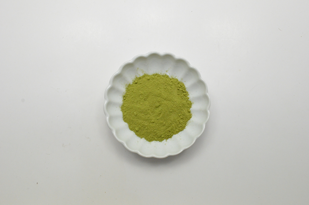 茶殻が出ない便利茶│粉末緑茶100g