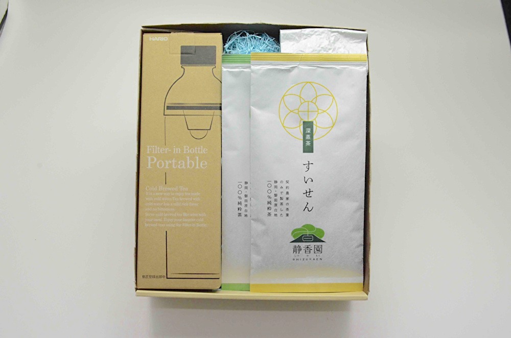 フィルターインボトルPortableとおすすめ茶葉②